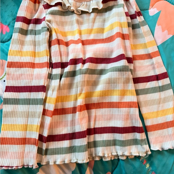 Garanimals Cream and Rust Ribbed Two-Piece Set - Picture 3 of 4